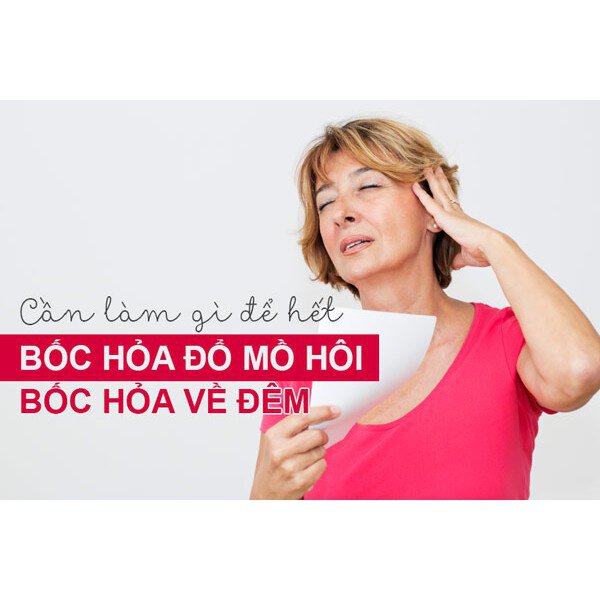 Cách giảm bốc hỏa, đổ mồ hôi đêm sau sinh đơn giản hiệu quả